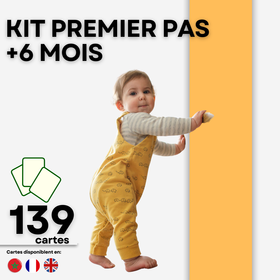 KIT PREMIER PAS +6 MOIS