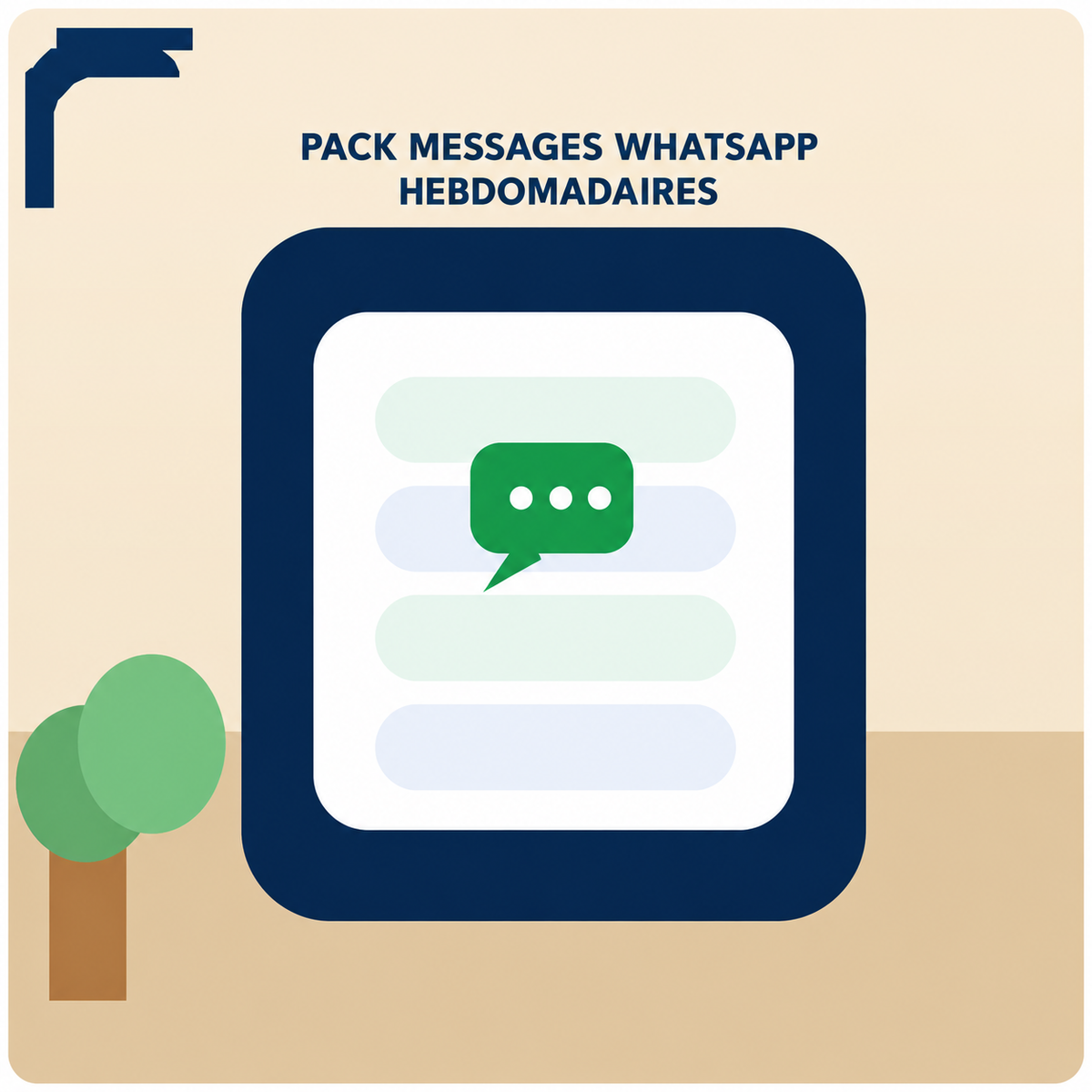 PTD-01-01 Pack messages WhatsApp hebdomadaires