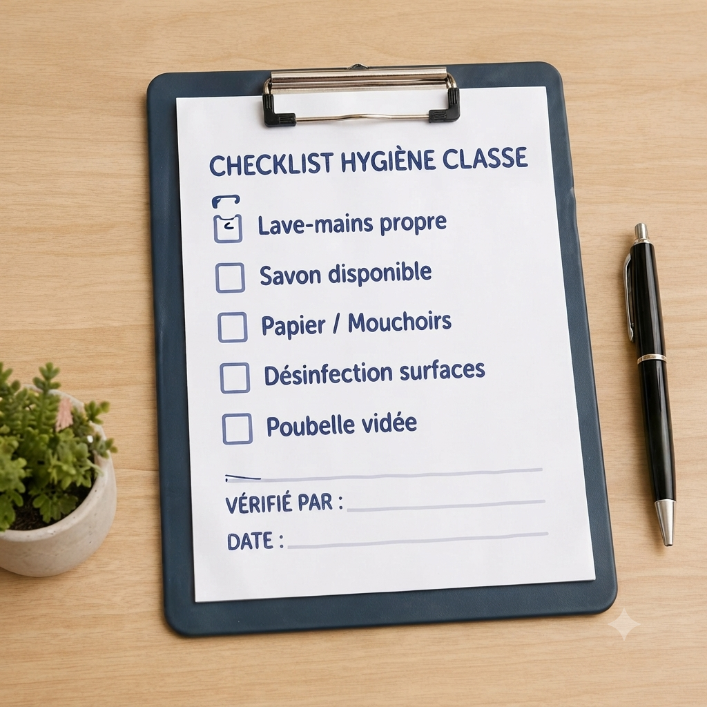 HHRK-207-Checklist hygiène classe