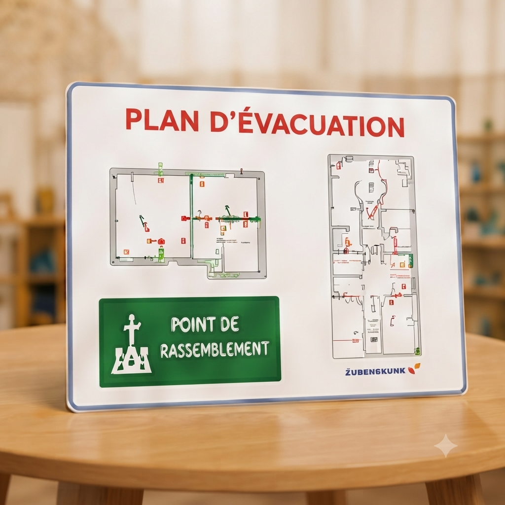 HHRK-506-Plan d'évacuation