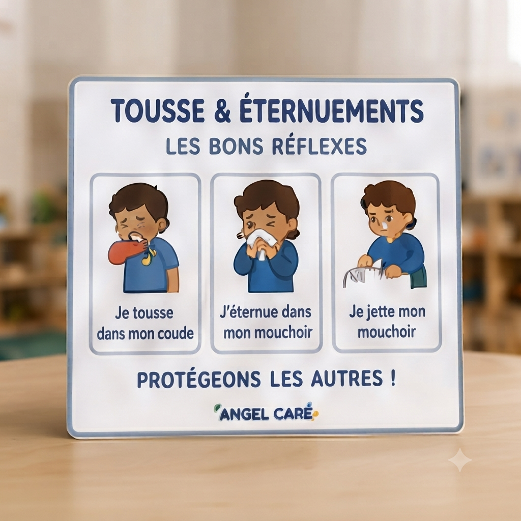 HHRK-209-Affiche toux & éternuements