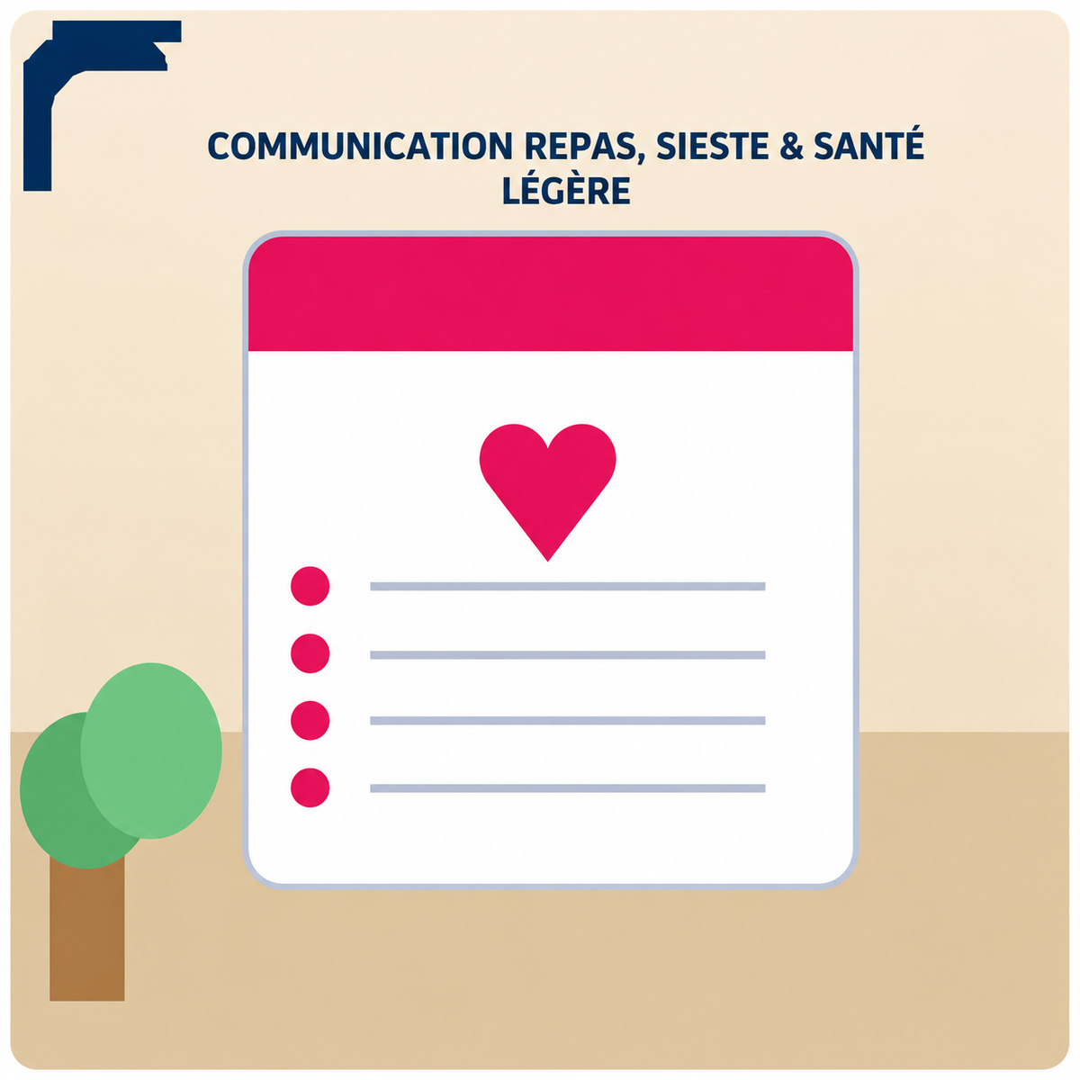 PTD-01-04  Communication repas, sieste & santé légère