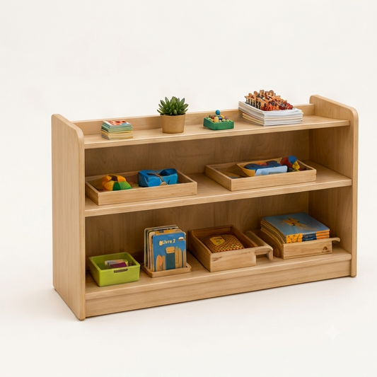 MFK-02-08-Étagère Montessori ouverte