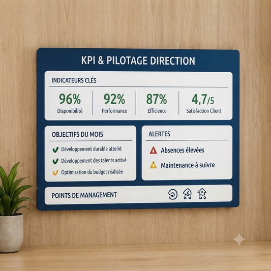 AO-03-09-Tableau KPI & pilotage direction