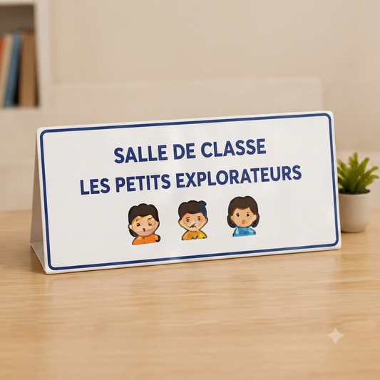 HHRK-404-Plaque salle de classe