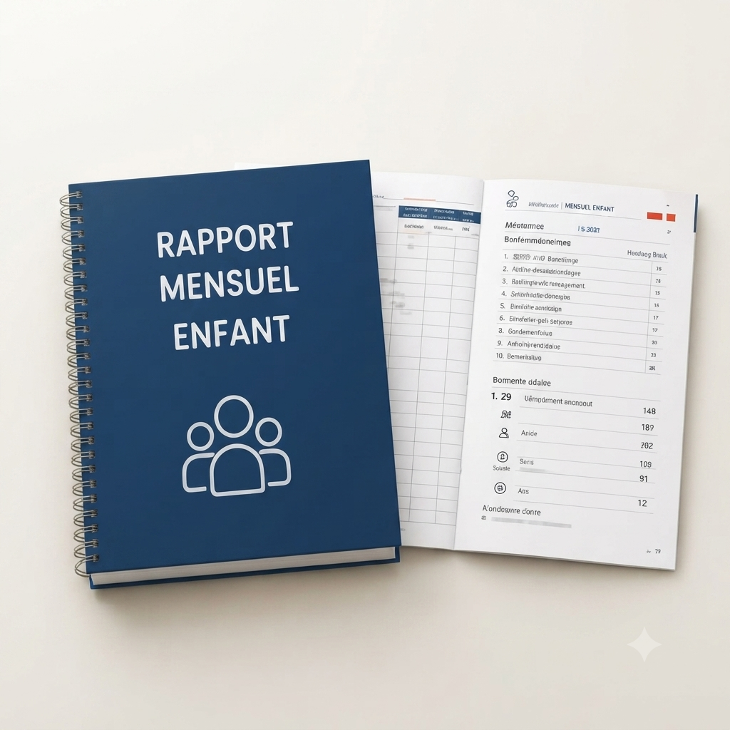 PTR-02-01  Rapport mensuel enfant PDF