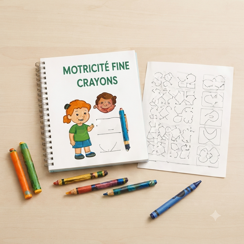 PR-03-05-Cahier motricité fine crayons