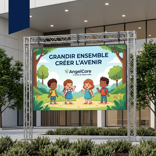 TP-03-10-Habillage Écran LED Grand Format