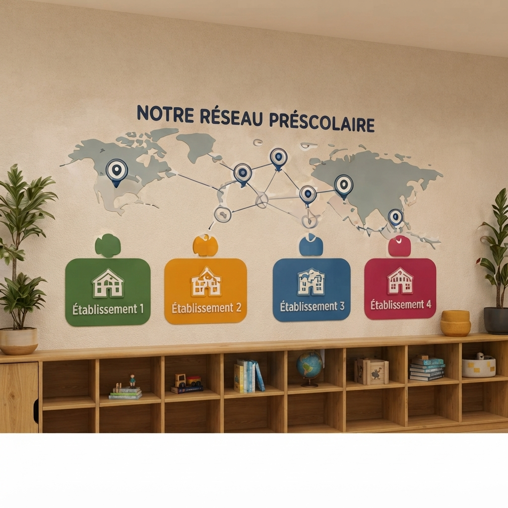 CW-05-09 Pack Muraux Réseau Préscolaire