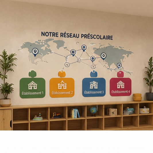 CW-05-09 Pack Muraux Réseau Préscolaire