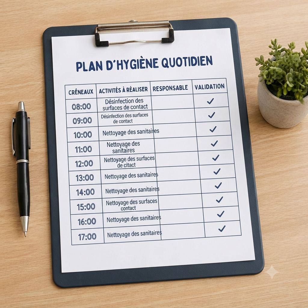 HHRK-210-Plan d'hygiène quotidien