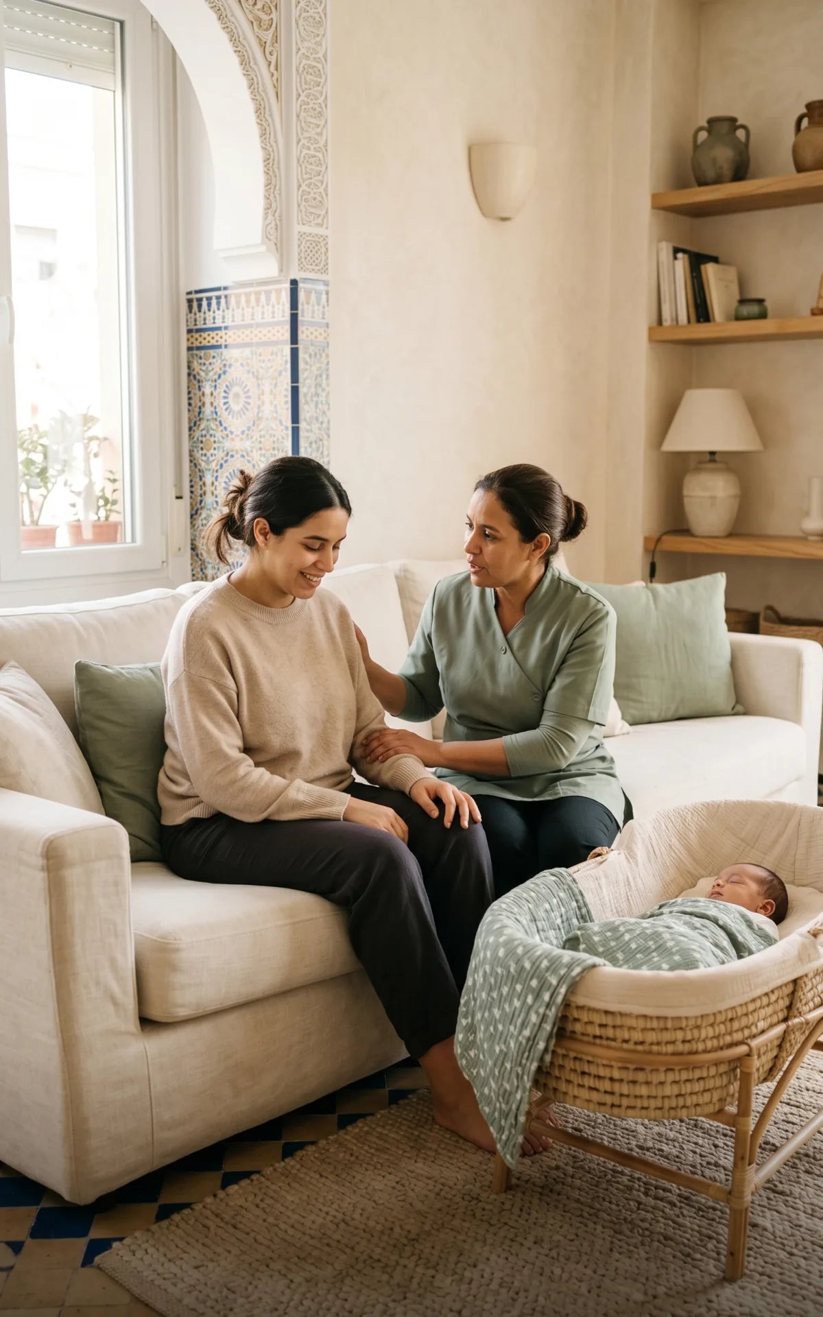 Soutien à domicile post-partum