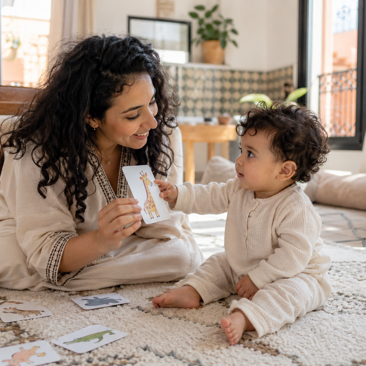 Kit Premier Pas +6 mois AngelCare Flashcards