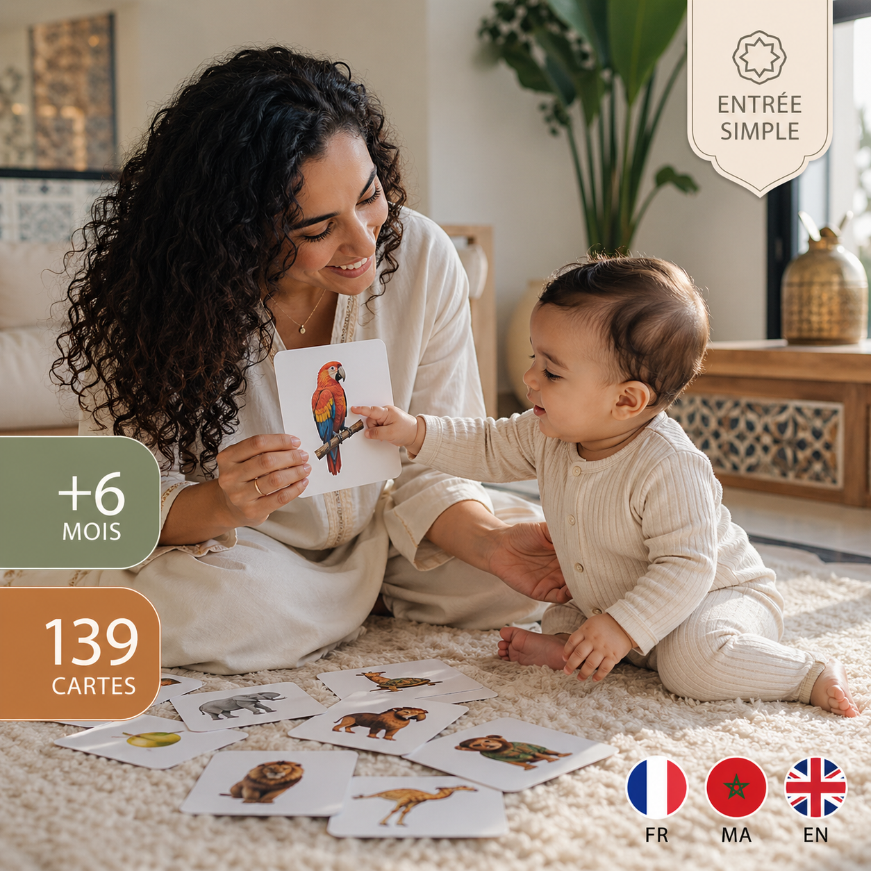 Kit Premier Pas +6 mois AngelCare Flashcards