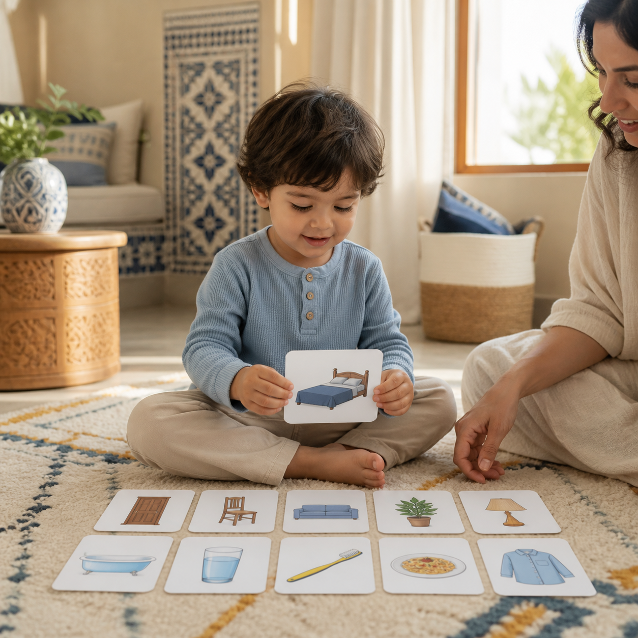 Pack Ma Maison et Ma Routine AngelCare Flashcards
